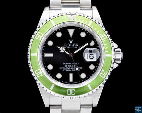 rolex kermit 16610lv|Rolex submariner green kermit rare.